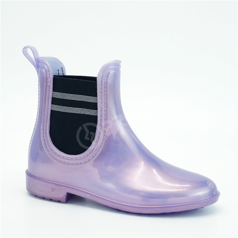 Anti Brasion PVC Rain Boots , BSCI Ankle Martin Boots