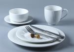 Drizzle Relief Ceramic Dinnerware Set 20Pcs For Hotel Wedding
