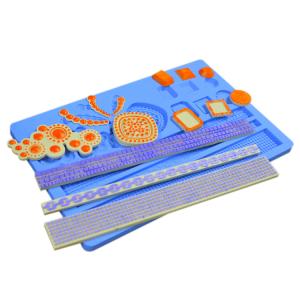 China Silicone Baking Utensils Custom Size Non-Slip Baking Mats Silicone Furniture Fondant Molds Mat wholesale