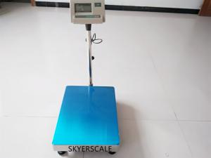 China 500kg 300kg Electronic Mild Steel Platform Bench Weighing Scales wholesale