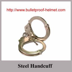 China Steel Plastic double lock handcuff footcuff wholesale