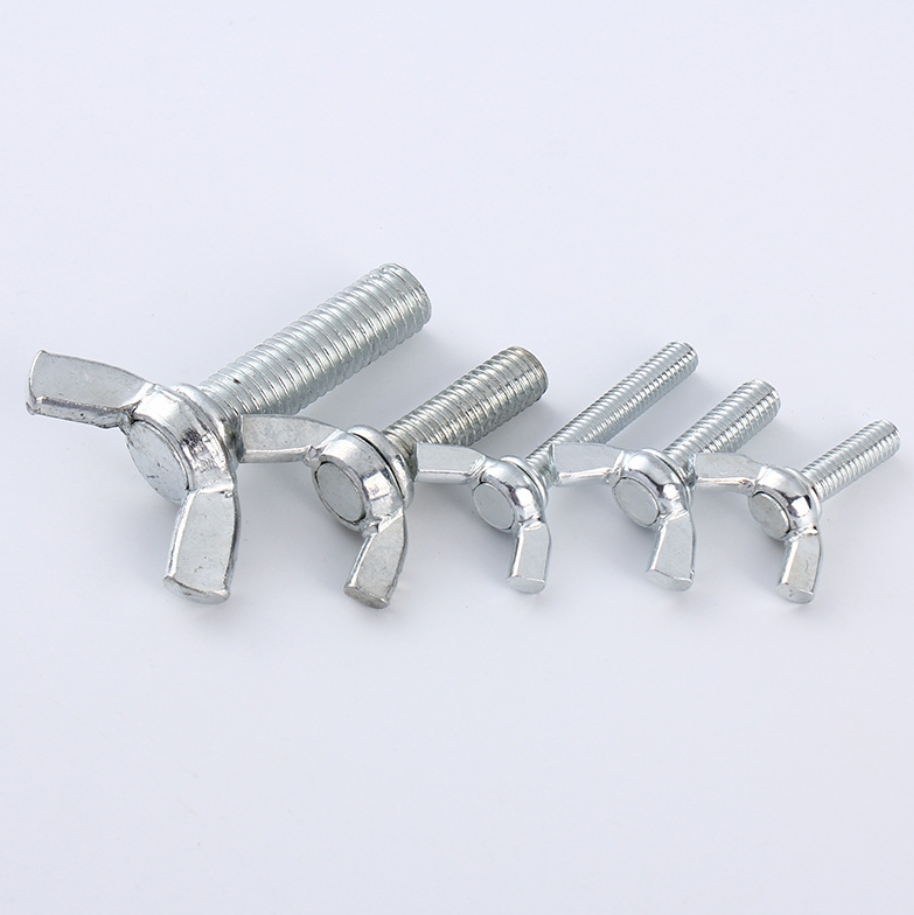 Butterfly Wing Bolt DIN316 Carbon Steel Hand-Turned Disc Bolts for Easy Installation