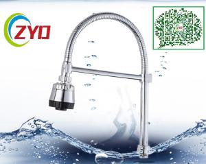 China Chromeplated Swivel Spout , Kitchen Tap Spout Replacement Plastic Braket wholesale