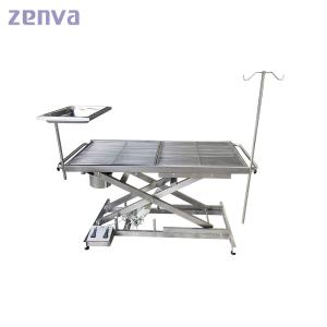 China Pet Clinic Veterinary Surgical Table 304 Stainless Steel Material wholesale