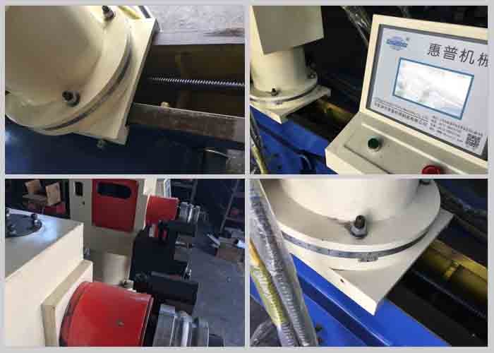 Semi Automatic Stainless Steel Pipe Bender , Double End Pipe Bending Equipment