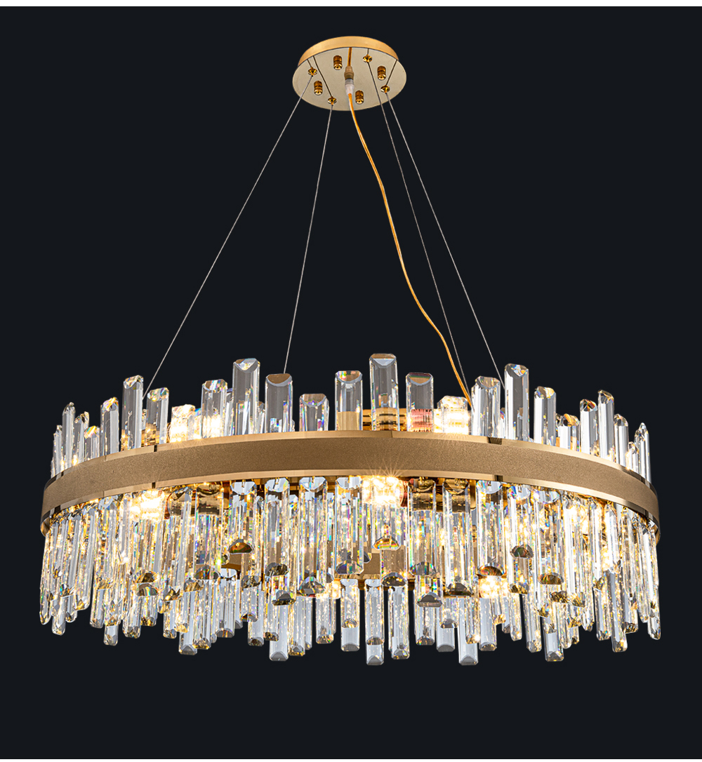 Creative Led Crystal Chandelier For Living Dining Room Luxury Home Decor dinner table chandelier(WH-CY-227)