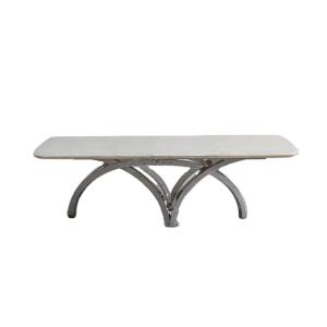 China Stainless Steel Metal Legs Modern Dining Furniture For Home Office Decoration wholesale