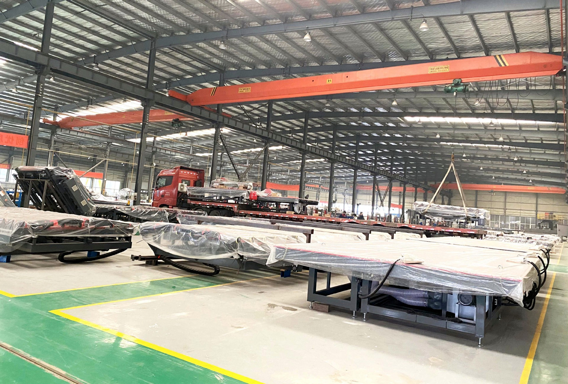 4200x2600mm CNC Glass Cutting Equipment For Floating Glass Processing