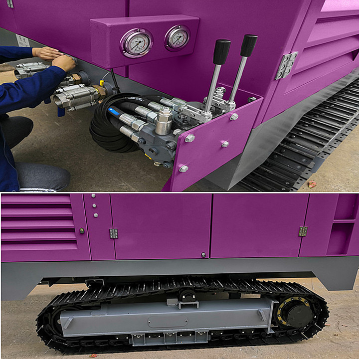 Portable Screw Air Compressor Machine 25bar Mining Screw Air Compressor For Sale