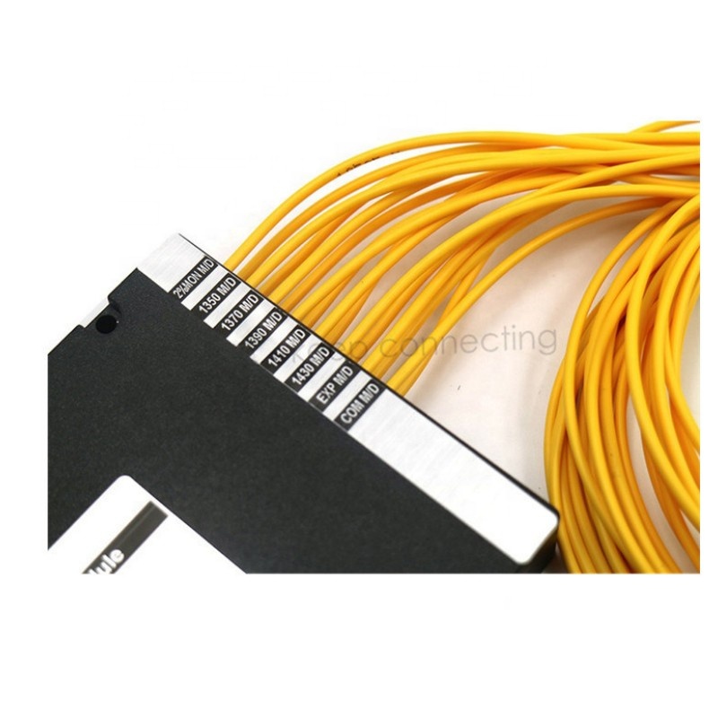 G657A1 G657A2 Fiber Optic Splitter ABS Box Type Plastic Connector for Patch Cord