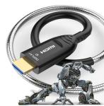 Armored HDMI 2.0 hybrid fiber optical cable