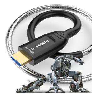China Armored HDMI 2.0 hybrid fiber optical cable wholesale