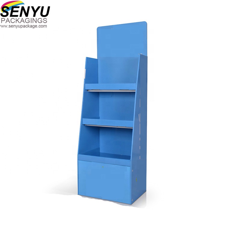 Corrugated Cardboard Display Stands / Custom Cardboard Floor Displays Advertising