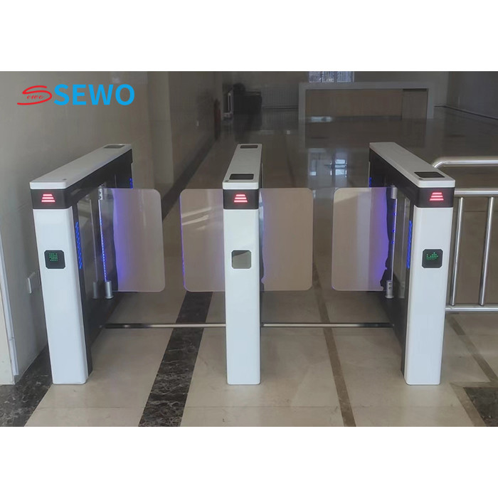 Commercial Speed Gate Turnstile for Office Buildings CE Certified High Security Access Control