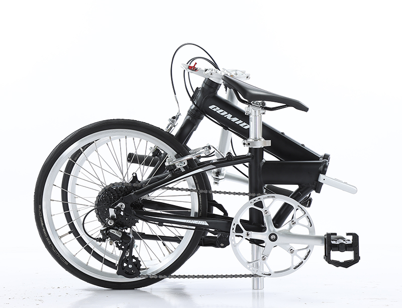20" GOMID Folding City Bike Custom Foldable Bicycle V Disk Brake 1.1 SHIMANO Kit Gear Cycle Aluminum Alloy Bisiklet