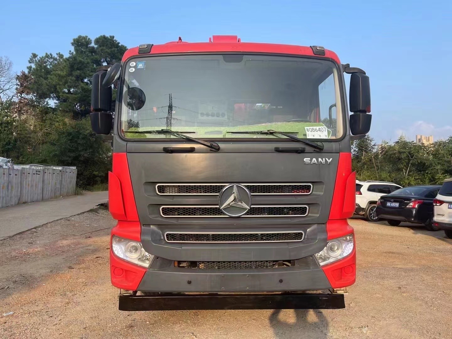 SYM5290THBES 430C-10 Sany Homemade Chassis 43m 2021 Second-hand Concrete Pump Truck For Heavy Duty Construction