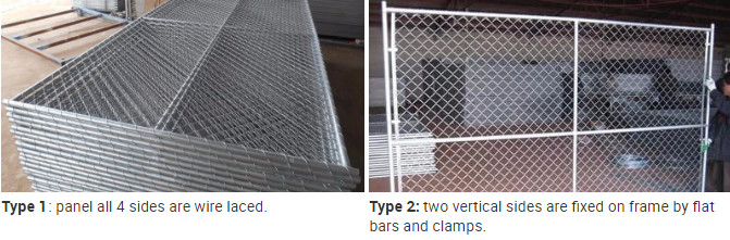 Hot Sale 2.1m*2.4m High Quality Australia Standard Temporary Fence Panel for Construction Site Temporary Fencing