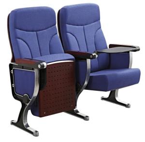 China Fashion Blue Classroom / Auditorium Chairs With Five Years Warranty wholesale
