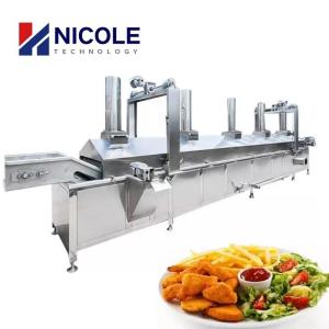 China SUS 304 Automatic Deep Fryer Machine Multifunctional Customized wholesale
