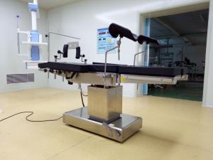 China Pink Electro Hydraulic Surgical Operation Table Side Controlled wholesale