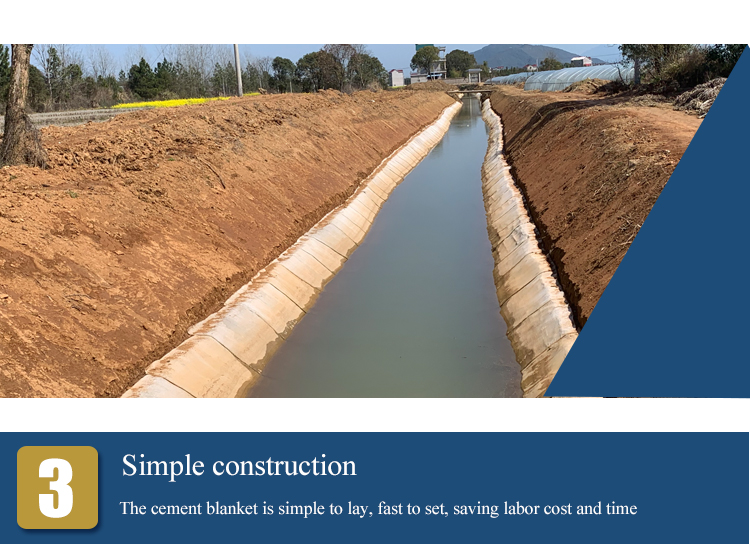 Tenglu Cement Canvas High Flexural Strength for Uneven Base and Soft Foundation Needs