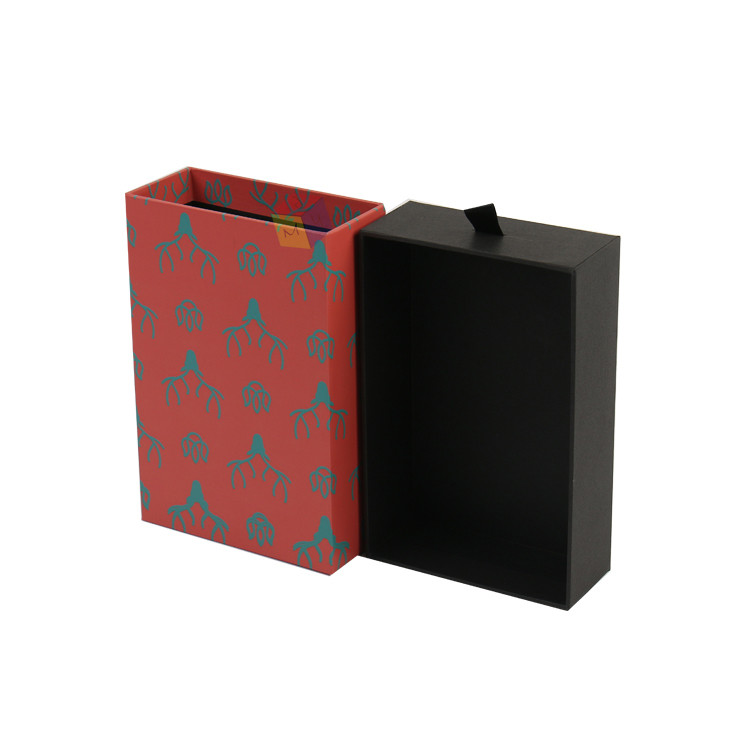 Wholesale Custom Logo Printed Rigid Cardboard Paper Design Sliding Drawer Gift Boxes Packaging