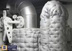 High Performance Removable Fiberglass Insulation Jacket Flange Valve Protect