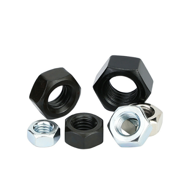 Metric Hex Nuts M2 M2.5 M3 M4 M5 M6 M8 M10 M12 M20 Zinc Yellow-Chromate Plated DIN 934