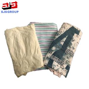 China Dark Color Cotton T Shirt Rags 50*50cm For Industrial Wiping wholesale