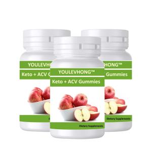 China Detox Digestion Skin YOULEVHONG® ACV Keto Plus Healthy Slimming Lifestyle Formula Support Supplement Gummy for Keto Diet wholesale