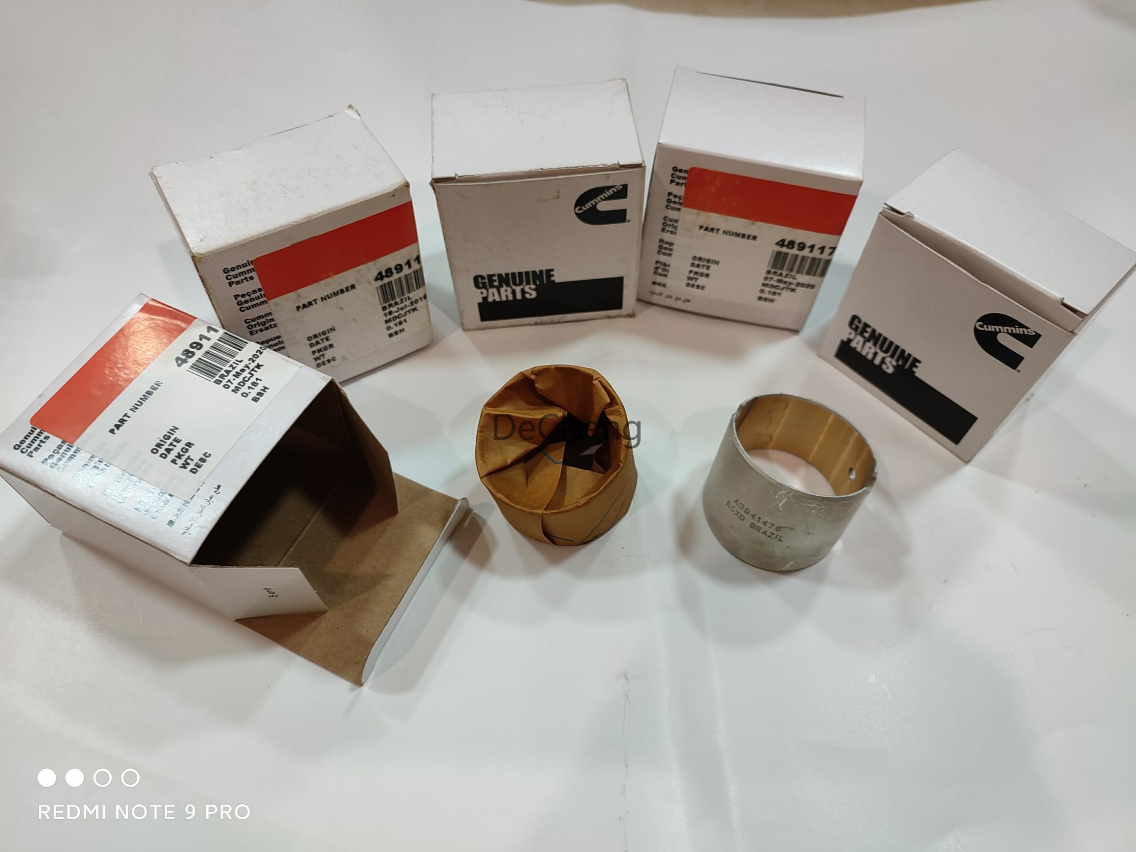 PC270-7 6D102 Connecting Rod Bushing Excavator Spare Parts 4891178