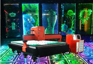 China Glass Laser Subsurface Engraving Machine 1830 * 2500mm , CNC Laser Engraver wholesale