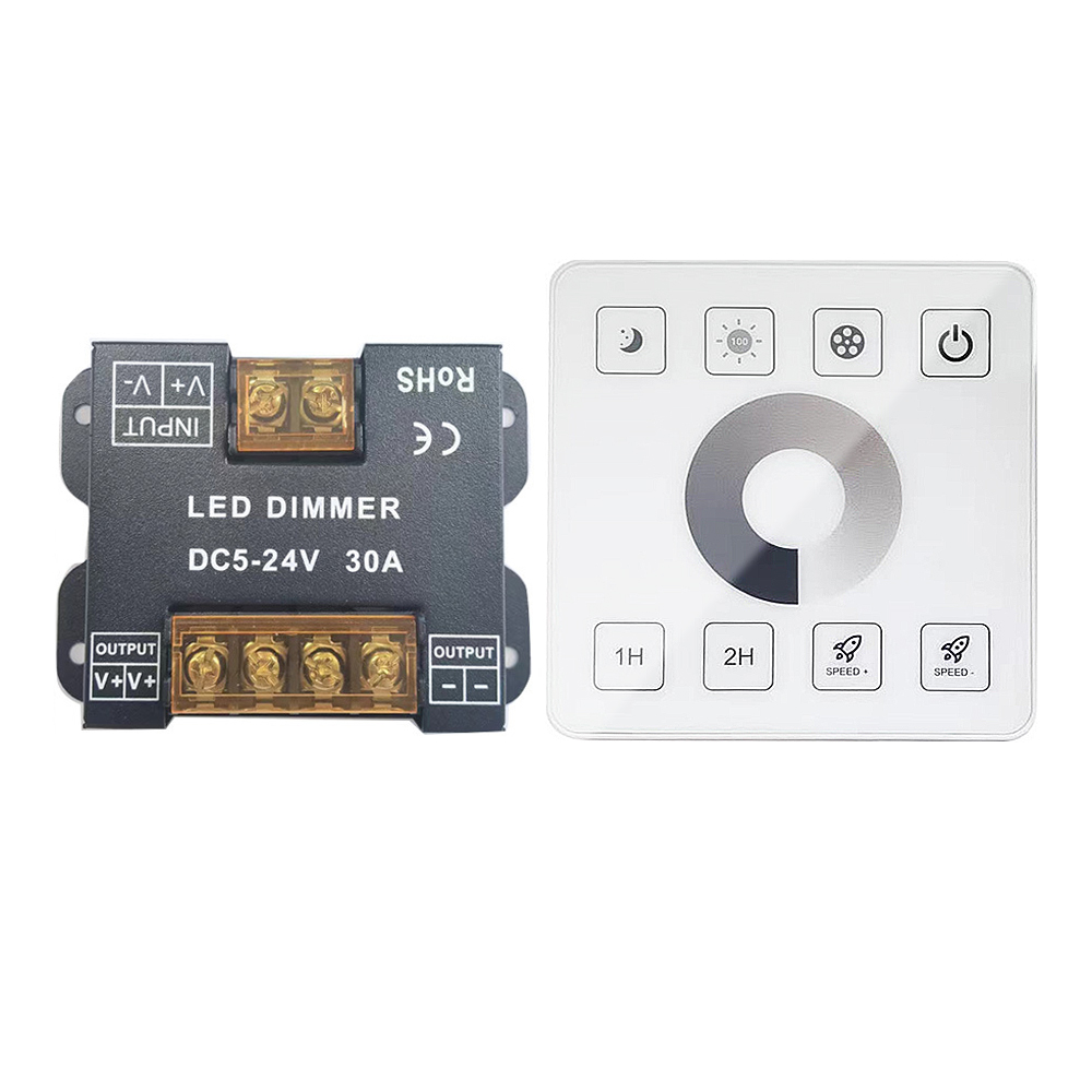 Single Color LED Dimming Controller , 30A High Power RGB Control Panel