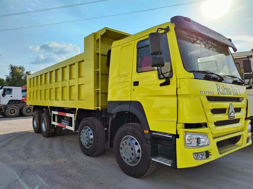 Sinotruk HOWO 8*4 Dump Truck Secondhand Truck 12 Wheels Truck with Weichai Engine