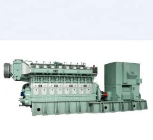 China CE/ISO9001 Certified 1MW 2MW 3MW Heavy Oil Tire Oil Gas Generator for Power Station and Ship on sale