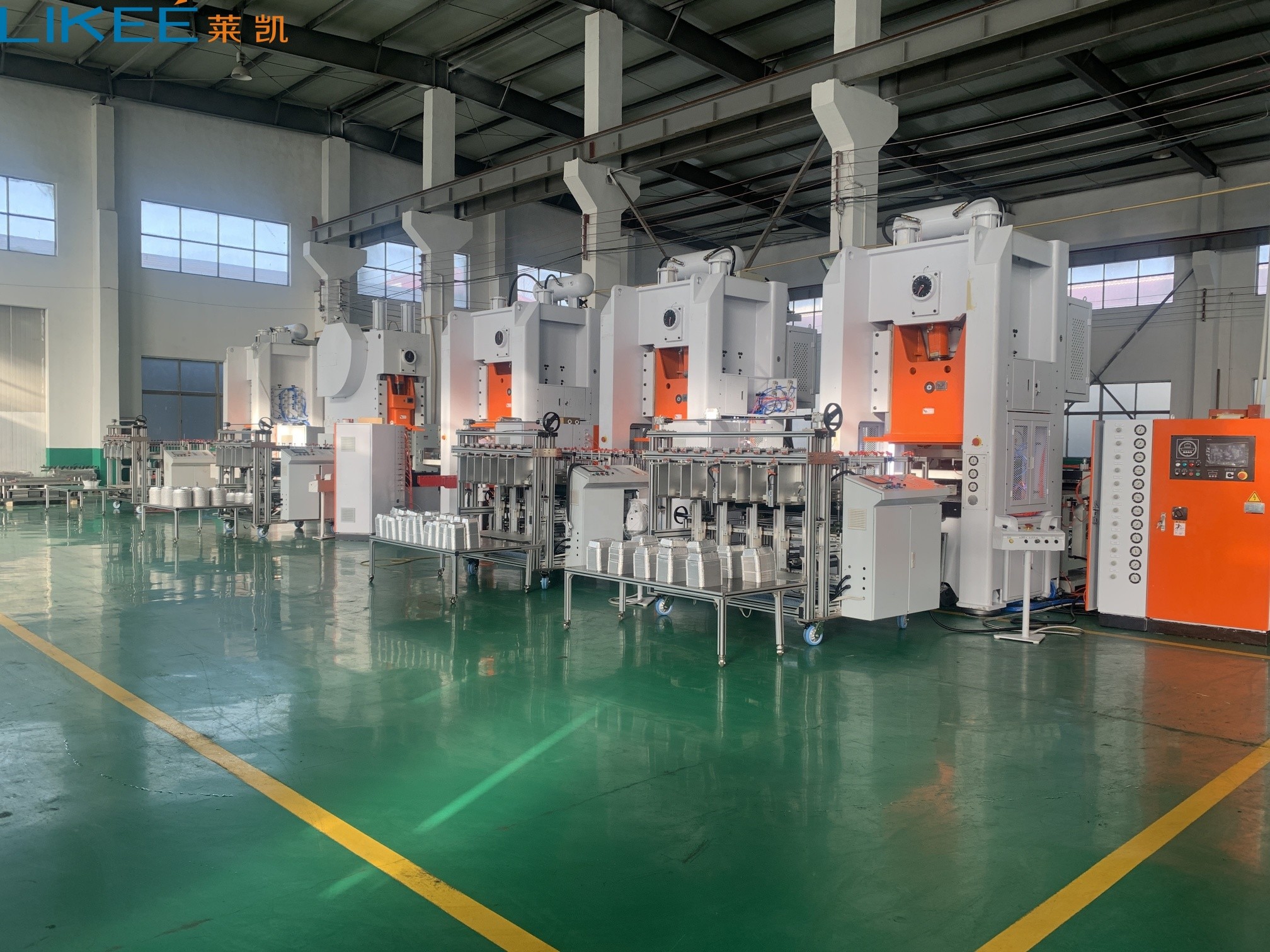 380V 50HZ Aluminium Foil Container Making Machine Aluminium Cup Making Machine