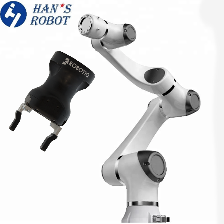 HAN'S Cobot Elfin E3 6 axis industrial robotic arm payload 3kg with robot gripper robotiq Hand-E Welding robot