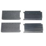 OEM Customized Matte Aluminium Sheet Heat Sink Die Casting Parts for auto