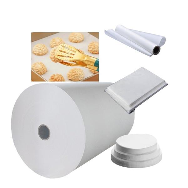 Quality Brown Bread Hamburger Burger Bulk Parchment Paper Sheets Butter Sandwich Greaseproof Wax Food Wrapping Paper for sale