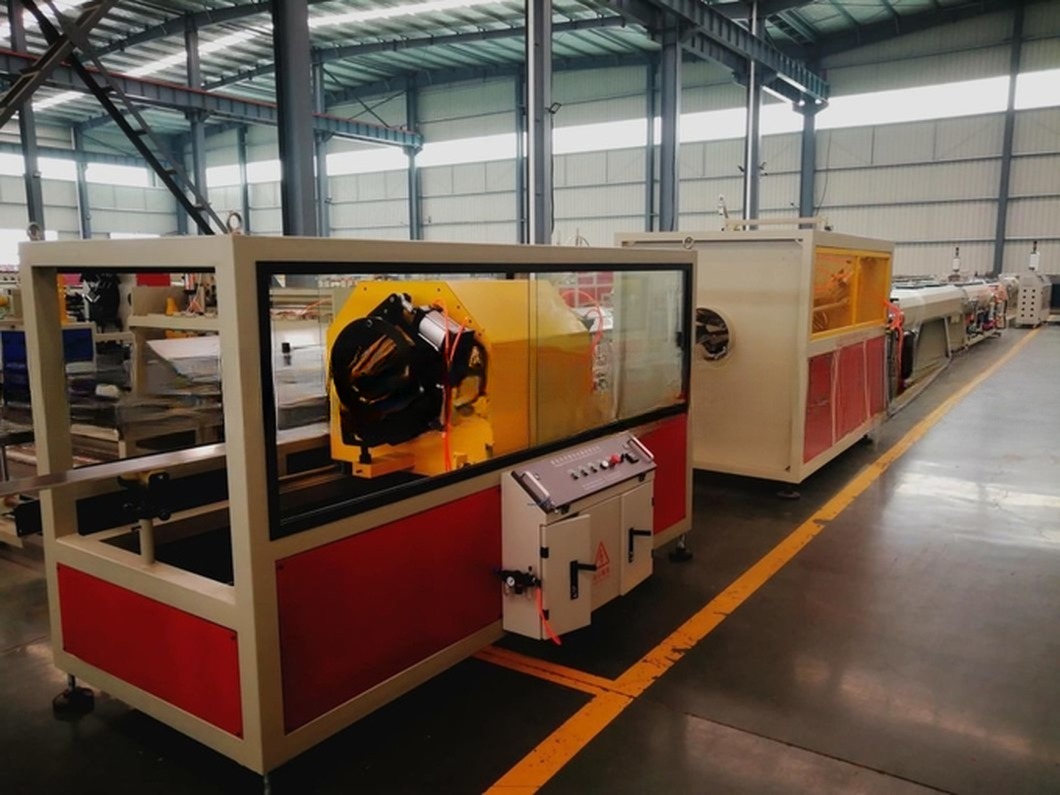 High Speed HDPE / PVC / PPR Water Supply Pipe Extrusion Line / HDPE Pipe Machine