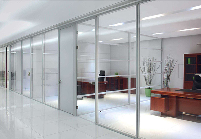 Fixed Office Partition Wall System 200-1500mm Width No Rust