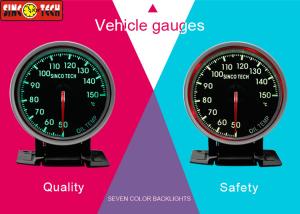 China Rally Car Oil Temp Gauge ABS / Aluminum Material 50 - 150 ℃ With Frame wholesale