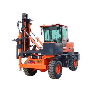 China Construction Pile Driver Machine Hydrualic Guardrail Pile Driving Machine wholesale
