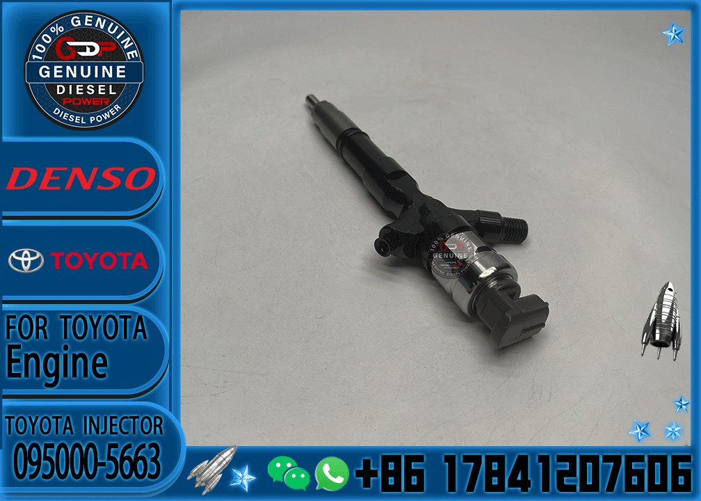 Good Quality Diesel Engine Parts 23670-30050 Common Rail Fuel Injector Assembly 095000-5663
