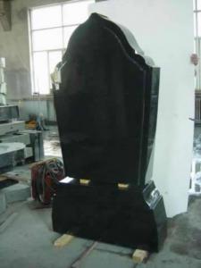 China shanxi black granite monument wholesale