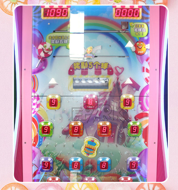 Luxurious Redemption Ticket Coin Operated Arcade Machine Candy Mama Prize Win