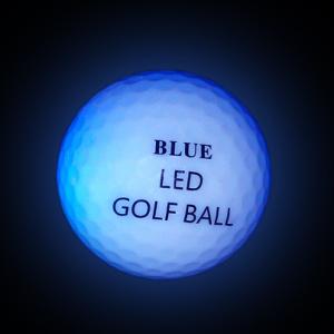 China blue led golf ball &amp;flashing ball wholesale