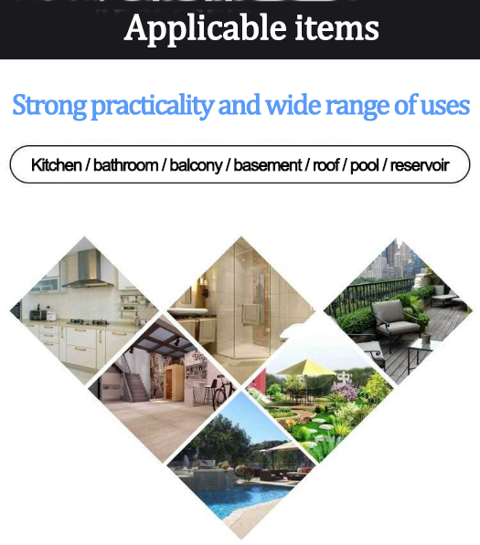 Polypropylene Cloth Waterproofing Material for Hotel and Project Solution Capability