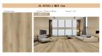 Grain Stone Rigid SPC Vinyl Floor Anti Slip Bright Brown Grey Jump Color Oak