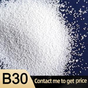 China B30 Ceramic Blasting Media For Pipe Cleaning In Sandblasting Machine wholesale